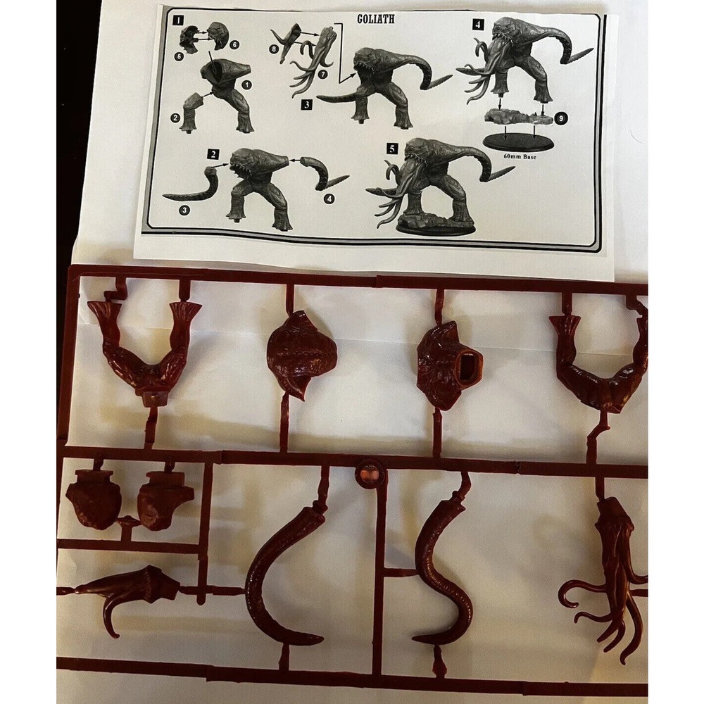 Shadows of Brimstone Minis Lot Of 22 On Sprues Without Bases